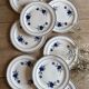 Set of 8 vintage dessert plates, Murcie model by Moulin des Loups