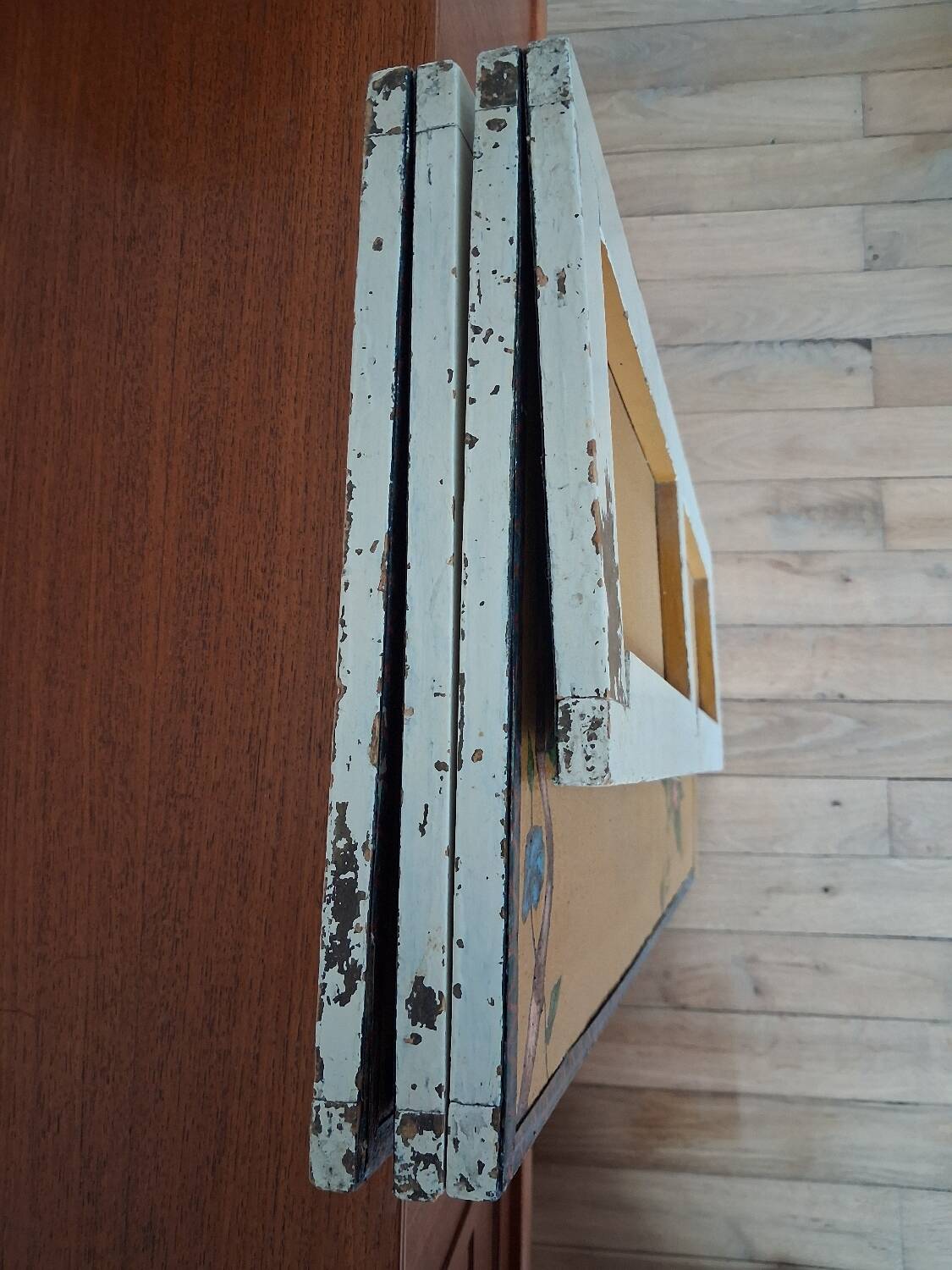 19th century decorative panel screen