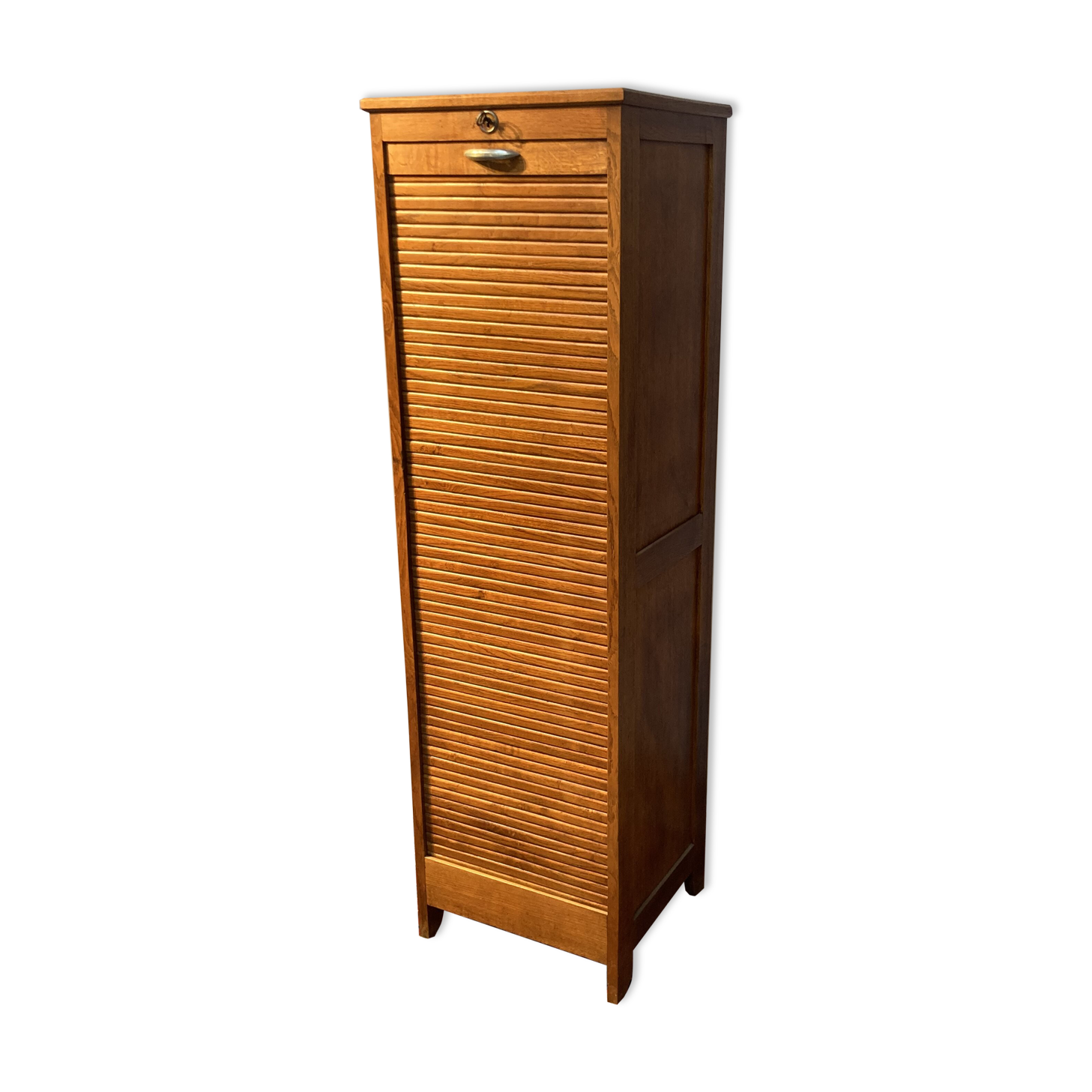 Wooden curtain filing cabinet