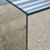 Sofa end cube mirror