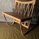 Rattan wall shelf 1960