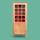 Armoire bonnetière parisienne vintage bois brut