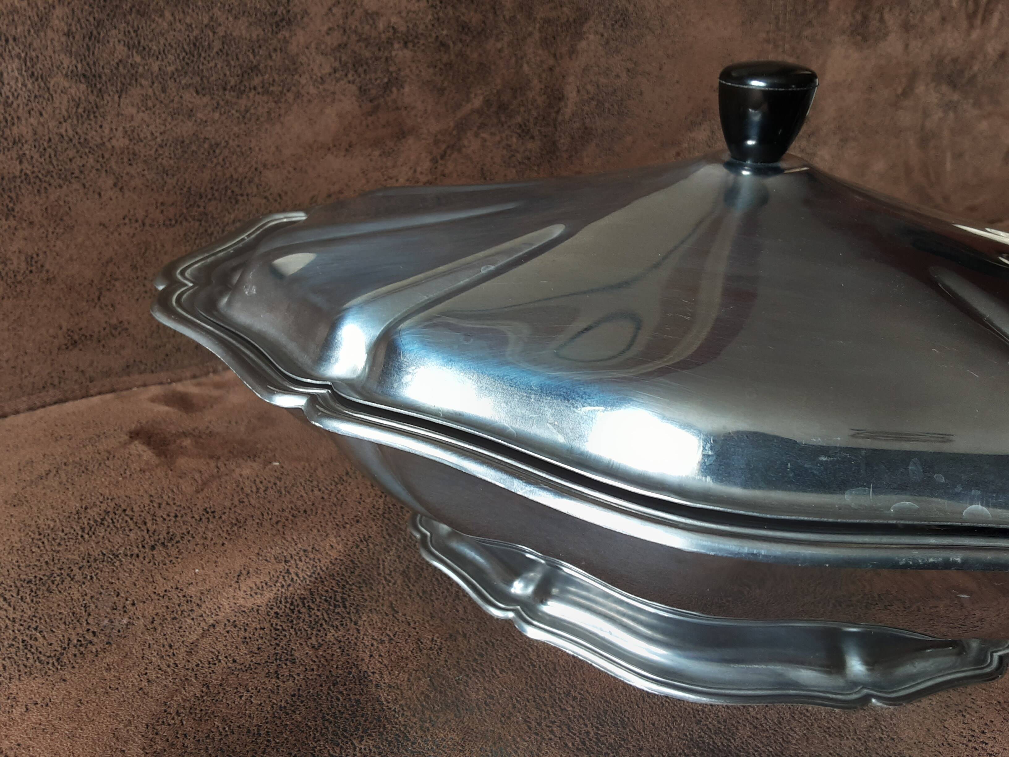 Soupière inox originale