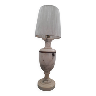 Antique marble lamp