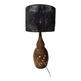 Vintage terracotta lamp