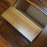 Walnut apothecary furniture France 1920s