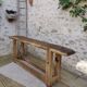 Oak workbench
