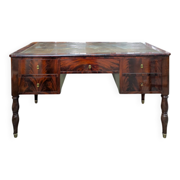 Bureau en acajou Louis Philippe