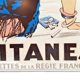 Affiche publicitaire vintage 79x59 Cigarettes les gitanes Dransy Montrouge 1992