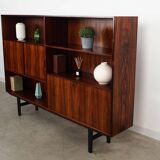 Rosewood bookcase, Danish design, 1970s, designer: Erik Jensen, production: Westergaards Møbelfabrik