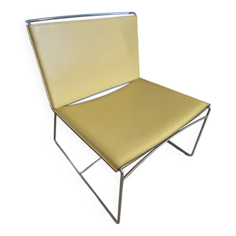 Cinna seat in yellow leather