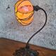 Desk lamp / accent lamp signed Cara Merot, 20th century, inspired by