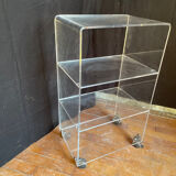 Plexiglass trolley