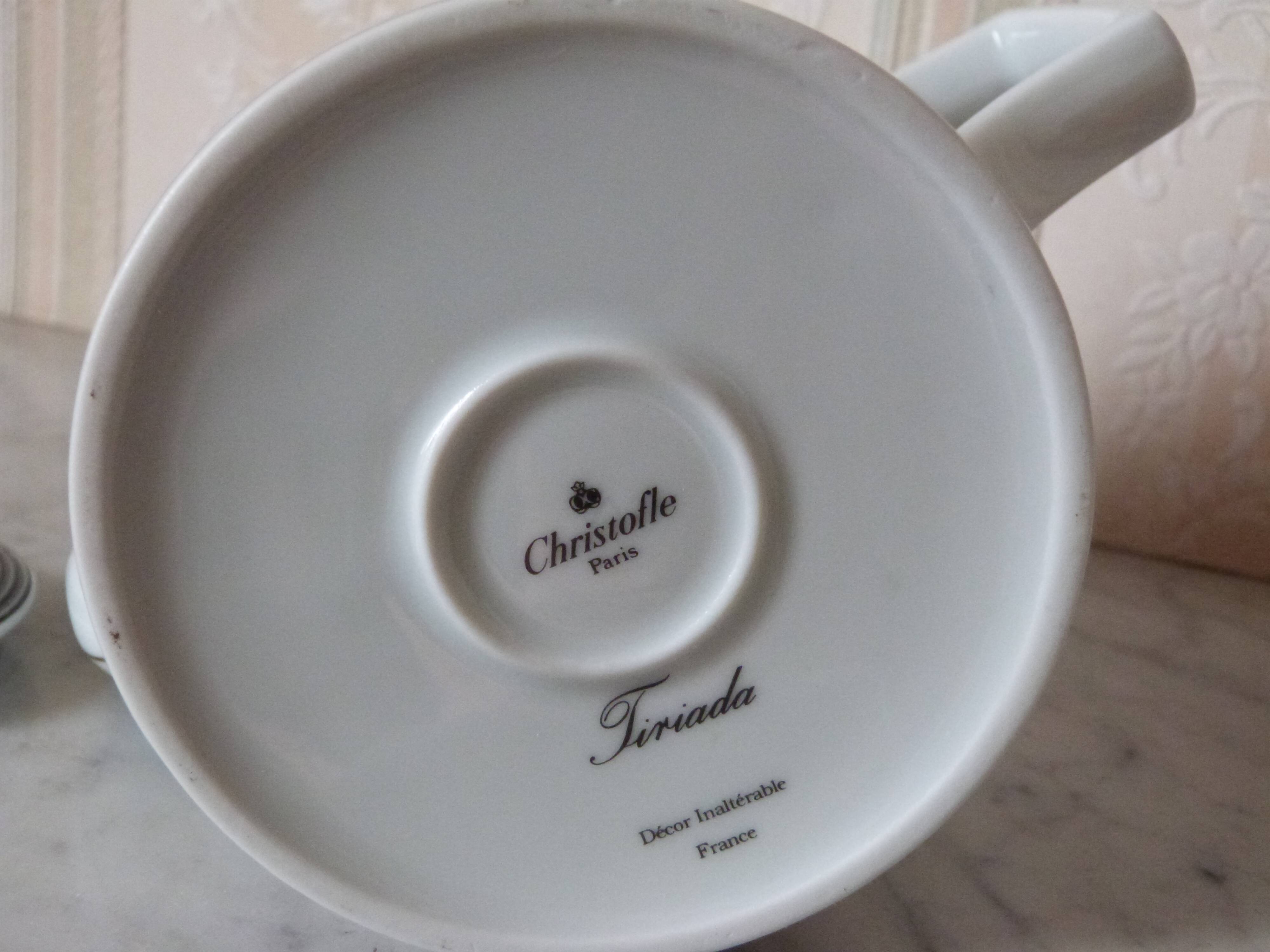Verseuse 12 tasses Tiriada Christofle 0,870 litre
