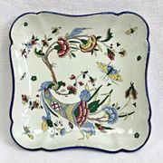 Ancien plat creux Gien corne d’abondance 1875/1935