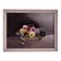 Vintage original flower oil painting, framed floral still life art