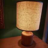 VINTAGE WOODEN TABLE LAMP