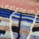 Beni Ouarain rug 300x130 cm – Handmade piece in thick wool,