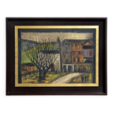 Lucien verdi title: the sage – val d'hérens (switzerland) oil on panel