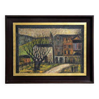 Lucien verdi title: the sage – val d'hérens (switzerland) oil on panel