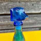 Italian bottle dog polite