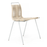 Set of six chairs Poul Kjorholm: "PK-1"