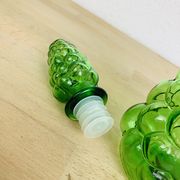 Carafe bouteille italienne verre verte
