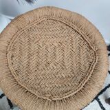 Bamboo pouf and rope