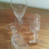 Together three glasses bistro 70s.