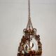 Suspension en fer forgé et enfeuille d'or, Espagne, années 1970