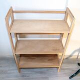 1960s folding bookseller's shelf