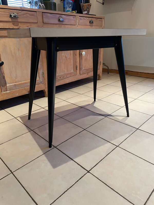 Table bistrot tolix vintage année 50/60