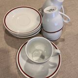 Service a thé en porcelaine