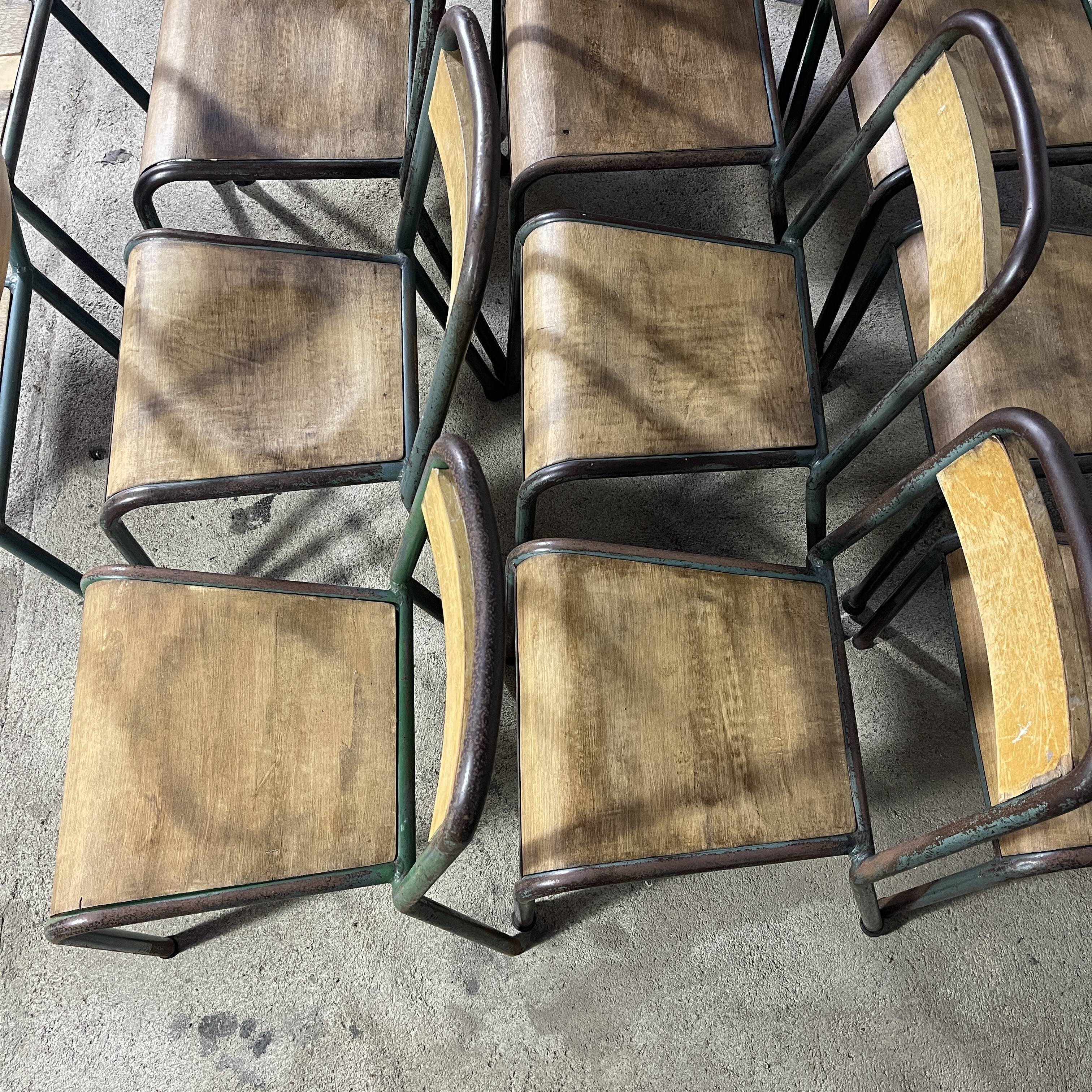 Set of 18 stella school chairs