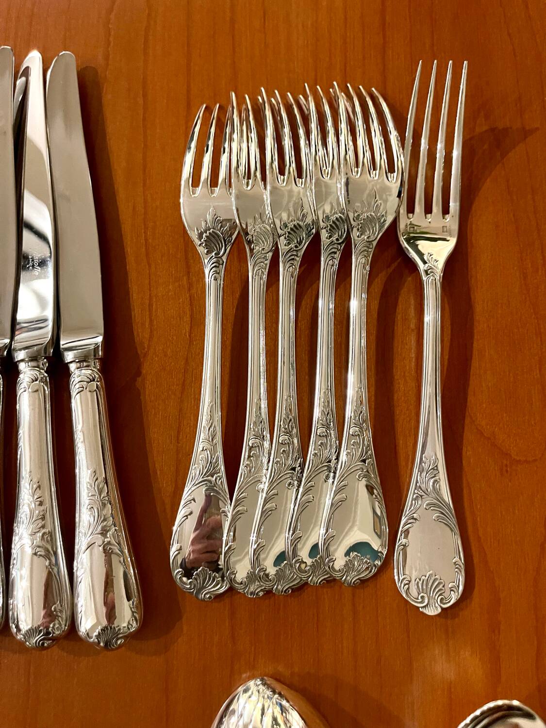 Christofle Marly 6-person cutlery set 24 pieces excellent condition