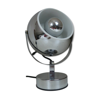 Chrome eye ball lamp