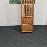 Vintage wooden carved room devider