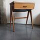 Side table with compass legs from the 50s/60s.