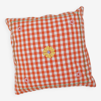 Kahlo Orange Cushion