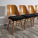 Dining Chairs by Radomir Hoffman for Ton, 1950s, Set of 4