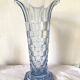 Art Deco blue glass vase