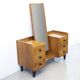 Modernist Gordon Russell Oak Dressing Table