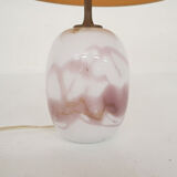 Michael Bang "Sakura" glass table light for Holmegaard, Denmark 1980's