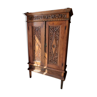 Oak cabinet imitation asian cabinet