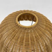 1980's Rattan Floor Lamp, Czechoslovakia