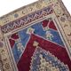 Antique Handmade Wool Oushak Carpet