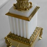 Lamp in Opline and Bronze, Louis XVI style – 1950