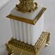 Lamp in Opline and Bronze, Louis XVI style – 1950