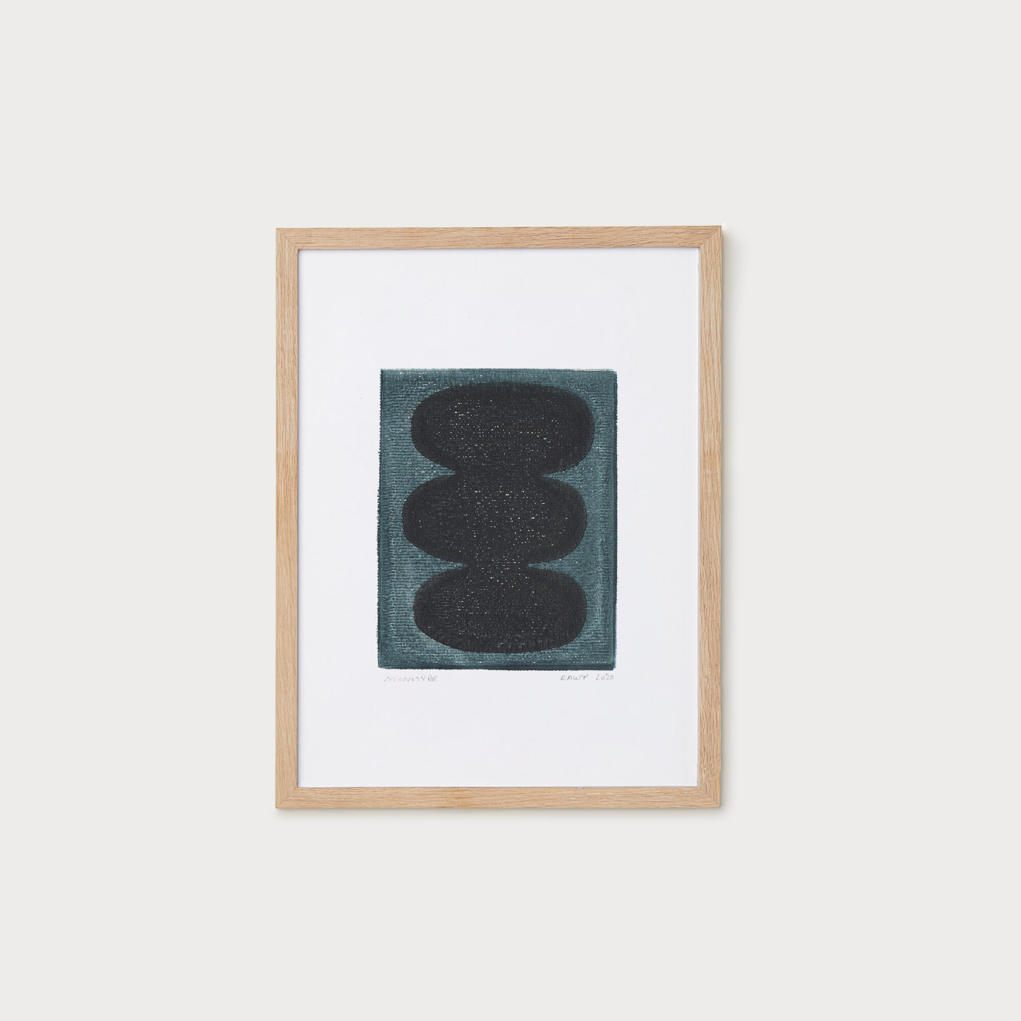 Paint on paper 21x28.5cm without original frame dated and signed