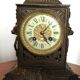 Old clock clock bronze Napoleon III signed Dostal XIXth